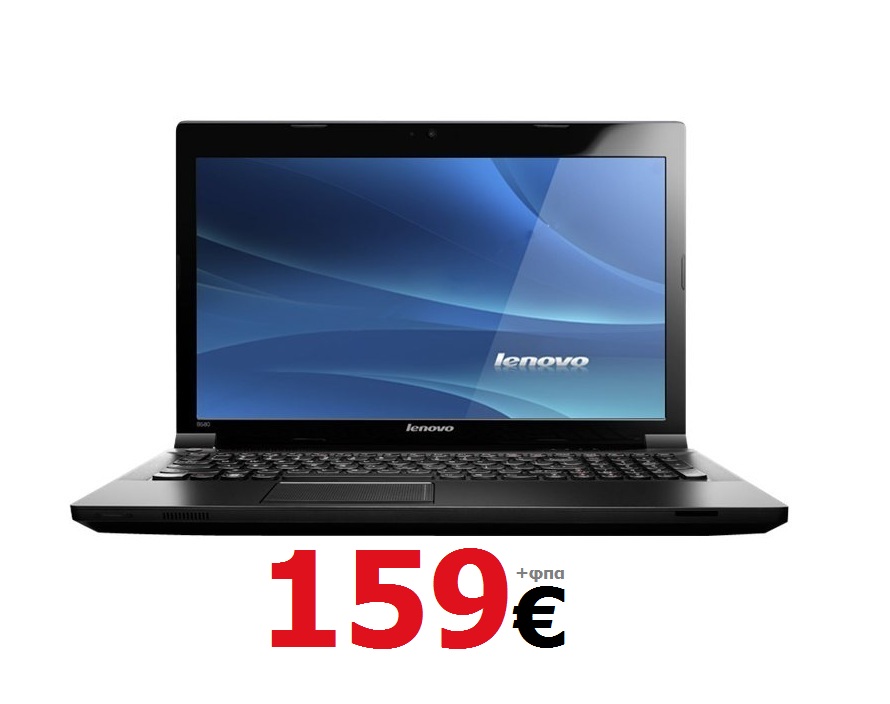 LENOVO B590 (6275), Core i3 - 2.40GHz, 4GB RAM, 128GB SSD, 15.6" - Εκθεσιακό