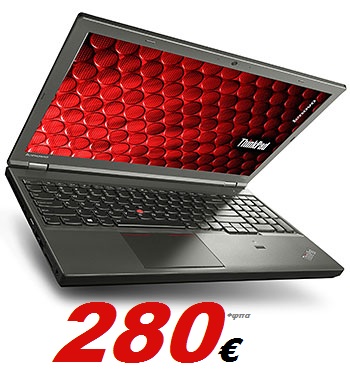 LENOVO ThinkPad T540p, Core i5 up to 3.30GHz, 16GB RAM, 512GB SSD, 15.6" - Εκθεσιακό